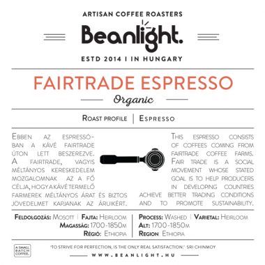 Fairtrade Espresso